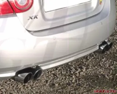 Meisterschaft Arden Rear Stainless Steel Exhaust System with 4x76mm Round Polished Chrome Tips Jaguar XK Series Coupe | Roadster 4.2L V8 07-15 - JA0411919