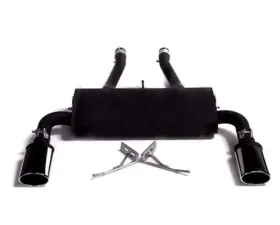 Meisterschaft Arden Rear Stainless Steel Exhaust System with 4x76mm Round Polished Chrome Tips Jaguar XK Series Coupe | Roadster 4.2L V8 Supercharged 07-15
