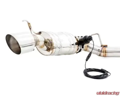 Meisterschaft Titanium GTC Roar Super Racing Series Exhaust System with 2x130mm Round Split Tips Jeep Grand Cherokee SRT8 6.4L HEMI V8 11-18 - JE0112934