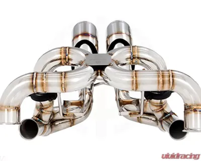 Meisterschaft Stainless Steel Super GT Racing 2x130mm Lamborghini Murcielago LP640 Coupe | Roadster V12 06-10 - LA0221424