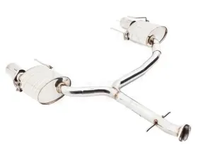 Meisterschaft Stainless Steel GTS Ultimate Sport Performance Exhaust System with 2x102mm Round Split Tips Lexus IS350 | 250 V6 Sedan 06-13