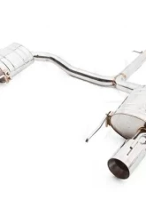 Meisterschaft Stainless Steel GTS Ultimate Sport Performance Exhaust System with 2x102mm Round Split Tips Lexus IS350 | 250 V6 Sedan 06-13                                     - LE0211503 - Image 3