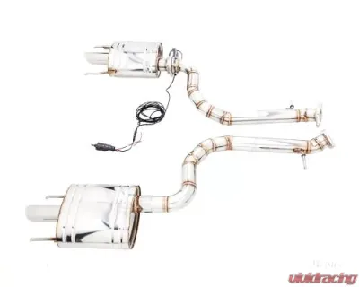 Meisterschaft Stainless Steel Catback LSR Pipe Front and Mid Section Lexus IS350 | 250 | 350F Sport RWD 14-15 - LE0413001