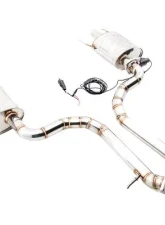 Meisterschaft Stainless Steel Catback LSR Pipe Front and Mid Section Lexus IS350 | 250 | 350F Sport RWD 14-15                                     - LE0423001 - Image 3