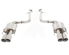 Meisterschaft Titanium GTS Ultimate Sport Performance Exhaust System 4x102 Round Split Tips Lexus RC-F V8 15-16