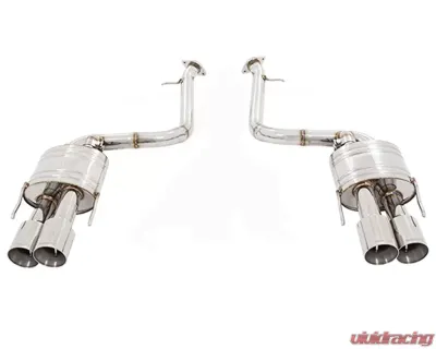 Meisterschaft Titanium GTS Ultimate Sport Performance Exhaust System 4x102 Round Split Tips Lexus RC-F V8 15-16 - LE0522506