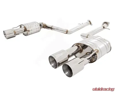 Meisterschaft Titanium GTS Ultimate Sport Performance Exhaust System 4x102 Round Split Tips Lexus RC-F V8 15-16 - LE0522506