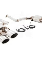 Meisterschaft Titanium GTC EV Controled Exhaust System with 4x120x80mm Oval Split Tips Lexus RC-F V8 15-16                                     - LE0522618 - Image 4