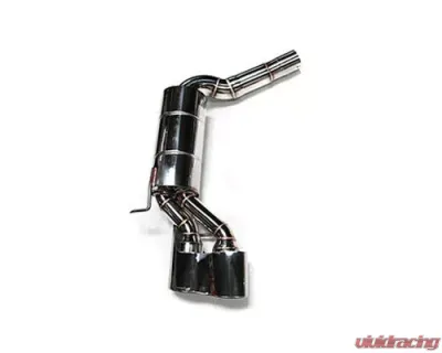Meisterschaft Stainless Steel GT Racing Exhaust System with 2x120x80mm Oval Split Tips Mercedes Benz C240 | C280 | C320 | C350 W203 Sedan 01-07 - ME0131231