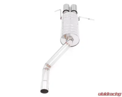 Meisterschaft Stainless Steel HP Touring Exhaust System with 2x83mm Round Split Tips Mercedes Benz C32K AMG W203 Sedan 01-07 - ME0141101