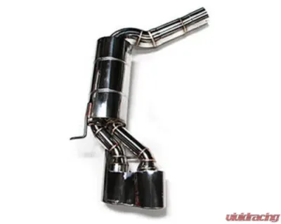 Meisterschaft Stainless Steel HP Touring Exhaust System with 2x120x80mm Oval Split Tips Mercedes Benz C32K AMG W203 Sedan 01-07 - ME0141131