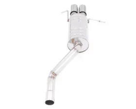 Meisterschaft Stainless Steel GT Racing Exhaust System with 2x83mm Round Split Tips Mercedes Benz C32K AMG W203 Sedan 01-07
