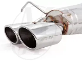 Meisterschaft Stainless GT Racing Exhaust 2x83mm Tip Mercedes-Benz C250 Sedan 1.8L Turbo 12-15