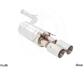 Meisterschaft Stainless GT Racing Exhaust 1x120x80mm Tip Mercedes-Benz C250 Coupe 1.8L Turbo 12-15