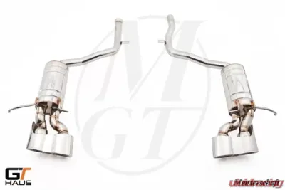 Meisterschaft Stainless GT Racing Exhaust 4x120x80mm Mercedes-Benz C300 | C350 V6 Sedan 08-11 - ME0221217
