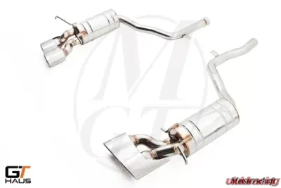 Meisterschaft Stainless GT Racing Exhaust 4x120x80mm Mercedes-Benz C300 | C350 V6 Sedan 08-11 - ME0221217