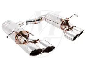 Meisterschaft Stainless GT Racing Exhaust 4x120x80mm Mercedes-Benz C63 AMG Coupe 12-15