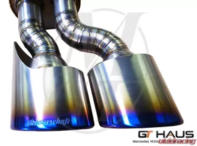 Meisterschaft Titanium GT2 Racing Exhaust Mercedes-Benz C63 AMG Coupe 12-15 - ME0262318