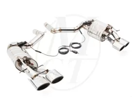 Meisterschaft Stainless GTC Exhaust Connected Oval Tips Mercedes-Benz E63 AMG 10-13