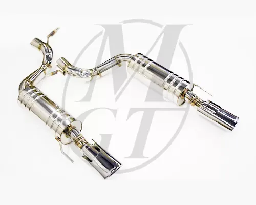 Meisterschaft Stainless HP Touring Exhaust 2x120x80mm Tips Mercedes-Benz CL55 AMG 03-06 - ME0821131