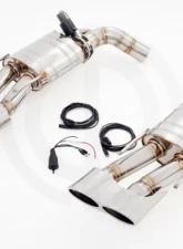 Meisterschaft Titanium GTC EV Control 4x120x80mm Separated Oval Mercedes-Benz S550 V8 Bi-Turbo W221 11-13                                     - ME0952618 - Image 7