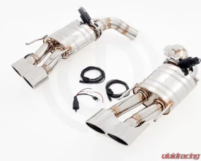 Meisterschaft Titanium GTC EV Control 4x120x80mm Separated Oval Mercedes-Benz S550 V8 Bi-Turbo W221 11-13 - ME0952618