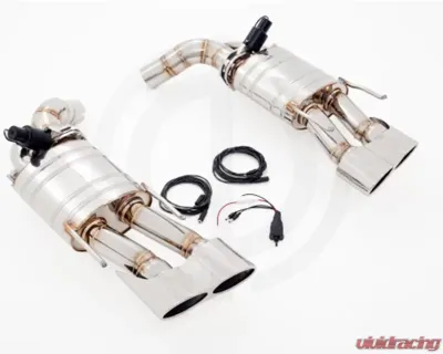 Meisterschaft Titanium GTC EV Control 4x120x80mm Separated Oval Mercedes-Benz S550 V8 Bi-Turbo W221 11-13 - ME0952618
