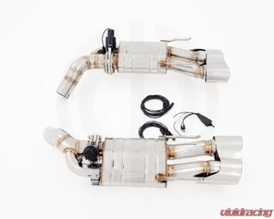 Meisterschaft Titanium GTC EV Control 4x120x80mm Separated Oval Mercedes-Benz S550 V8 Bi-Turbo W221 11-13 - ME0952618