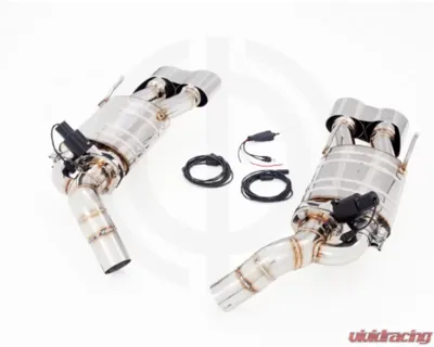 Meisterschaft Titanium GTC EV Control 4x120x80mm Separated Oval Mercedes-Benz S550 V8 Bi-Turbo W221 11-13 - ME0952618