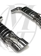 Meisterschaft Stainless GT Racing Exhaust 4x120x80mm Tips Mercedes-Benz CL600 V12 Bi-Turbo 07+                                     - ME1021217 - Image 5