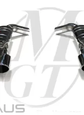 Meisterschaft Stainless GT Racing Exhaust 4x120x80mm Tips Mercedes-Benz CL600 V12 Bi-Turbo 07+                                     - ME1021217 - Image 3