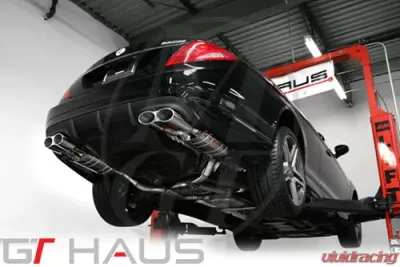 Meisterschaft Stainless GT Racing Exhaust 4x120x80mm Tips Mercedes-Benz CL600 V12 Bi-Turbo 07+ - ME1021217