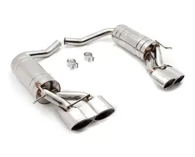 Meisterschaft Stainless Steel HP Touring Exhaust System with 4x120x80mm Connected Oval 65 AMG Style Tips Mercedes Benz CLS63 W219 AMG V8 07-10