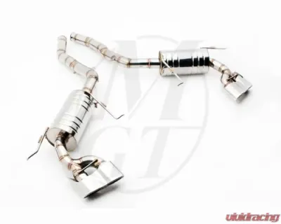 Meisterschaft Stainless GT Racing Exhaust 4x120x80mm Tips Mercedes-Benz ML63 AMG 6.3L 2007-2011 - ME1311217
