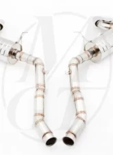 Meisterschaft Stainless GT Racing Exhaust 4x120x80mm Tips Mercedes-Benz ML63 AMG 6.3L 2007-2011                                     - ME1311217 - Image 3