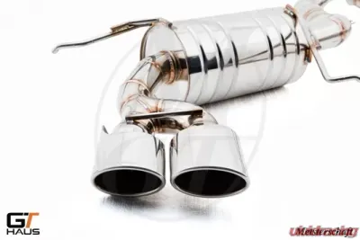 Meisterschaft Stainless GT Racing Exhaust 4x120x80mm Tips Mercedes-Benz ML63 AMG 6.3L 2007-2011 - ME1311217