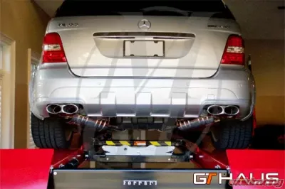 Meisterschaft Stainless GT Racing Exhaust 4x120x80mm Tips Mercedes-Benz ML63 AMG 6.3L 2007-2011 - ME1311217