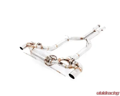 Meisterschaft Titanium GT2 Racing Full Catback System Utilizing OE Tips Includes SR Pipes Mercedes Benz SL400 R231 V6 Turbo 13-15 - ME1542300