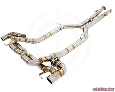 Meisterschaft Stainless Steel Super GT Racing Catback System Utilizing OE Tips Mercedes-Benz GT S Coupe 2015-2021 - ME2411400