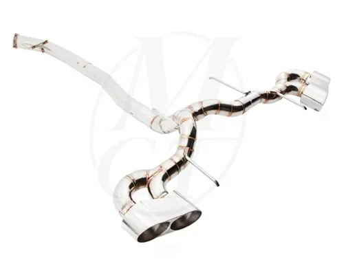 Meisterschaft Stainless GT Racing Exhaust V-Spec Style 4x130mm Tips Nissan GT-R R35 2011-2021 - NI0121208