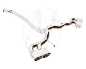 Meisterschaft Stainless GT Racing Exhaust V-Spec Style 4x120mm Tips Nissan GT-R R35 2009-2021