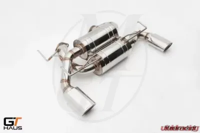 Meisterschaft Titanium GTS Ultimate Exhaust 2x120x80mm Nissan 370Z Coupe / Convertible 09-14 - NI0212516