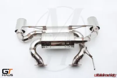 Meisterschaft Titanium GTS Ultimate Exhaust 2x120x80mm Nissan 370Z Coupe / Convertible 09-14 - NI0212516