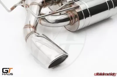 Meisterschaft Titanium GTS Ultimate Exhaust 2x120x80mm Nissan 370Z Coupe / Convertible 09-14 - NI0212516