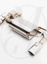 Meisterschaft Titanium GTS Ultimate Exhaust 2x120x80mm Infiniti G35 Coupe 05-07                                     - NI0612516 - Image 2