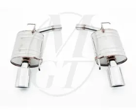 Meisterschaft Titanium GTS Ultimate Exhaust 2x120x80mm Infiniti G37 Sedan 08+