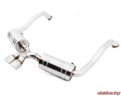Meisterschaft Titanium GT Racing Exhaust System with 2x102mm Round Split Tips Porsche 987.2 Boxster | S 13-16 - PO0212203