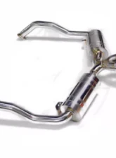 Meisterschaft Titanium GT Racing Exhaust System with 2x102mm Round Split Tips Porsche 987.2 Boxster | S 13-16                                     - PO0212203 - Image 3