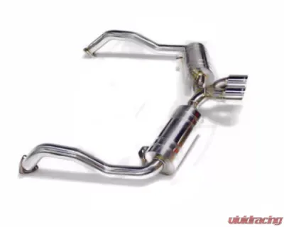 Meisterschaft Titanium GT Racing Exhaust System with 2x102mm Round Split Tips Porsche 987.2 Boxster | S 13-16 - PO0212203
