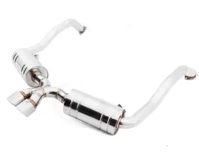 Meisterschaft Titanium GT Racing Exhaust System with 2x102mm Round Split Tips Porsche 987.2 Cayman | S 06-13